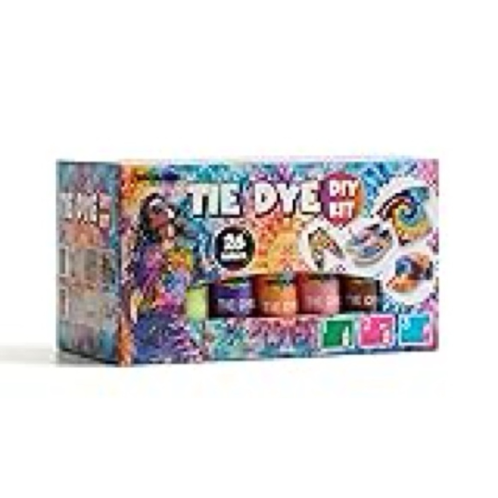 Tie Dye DIY Kit - 26 Multicolor with squirt or spray nozzles